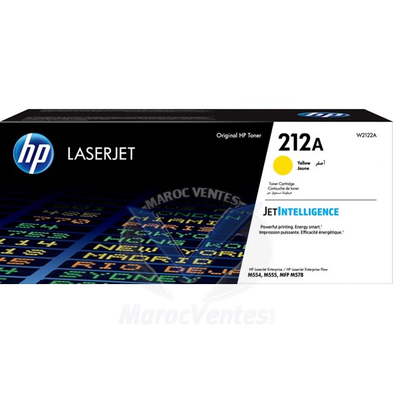 HP 212A Jaune Toner HP LaserJet d