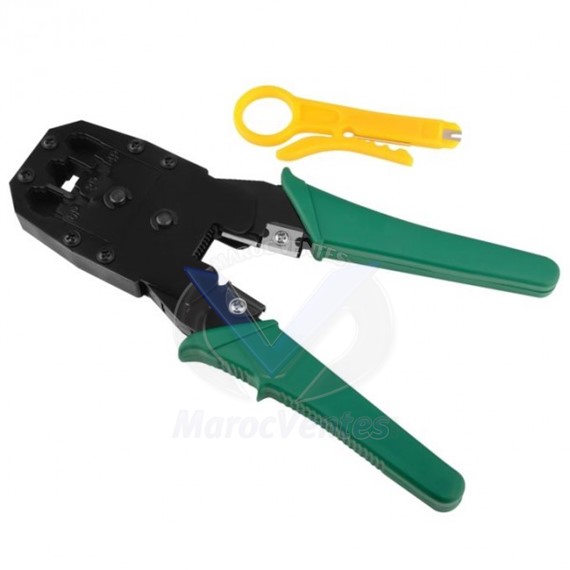 PINCE A SERTIR RJ45 PRATIQUE GOLDTOOL TIK-085