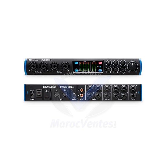 Interface Audio 18x10 USB-C 24 bits / 192 kHz PreSonus Studio 1810c Studio 1810c