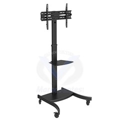 MEUBLE SUPPORT TV pour Ecrans Plats de 32 à 75 pouces Robuste avec Roulettes