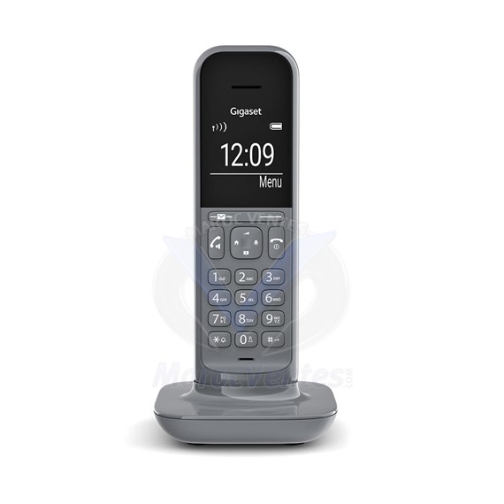 Téléphone fixe GIGASET CL390 Gris ECO DECT 4250366857770