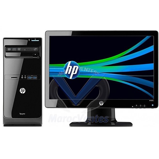 Ordinateur de bureau Intel Pentium G2020 /2,9 Ghz - RAM 2Go - HDD 500 Go - FreeDOS - Ecrans LED 20" D5S75EA