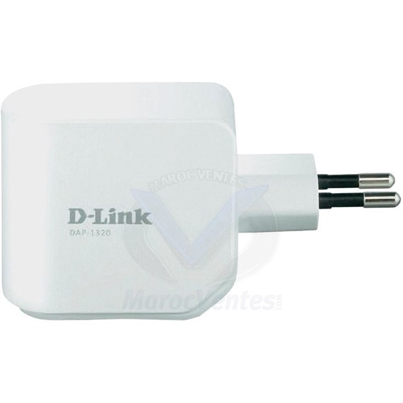 Wireless N300 Universal Range Extender, Wall Plug Design, one touch configuration. EU Plug DAP-1320/EEU