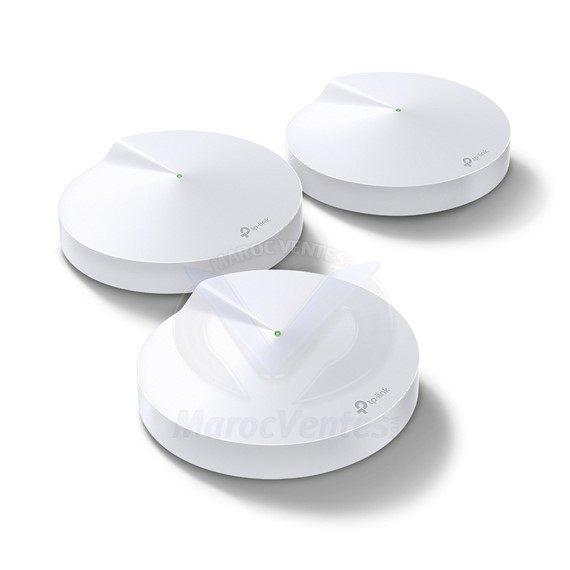 3 Boitiers Deco et 3 adaptateurs avec CPL 867 Mbps à 5 GHz DECO P7(3-Pack)