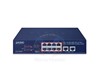 Switch 8 ports 10/100 / 1000T 802.3at PoE + 2 ports 10/100 / 1000T (120 watts) GSD-1008HP