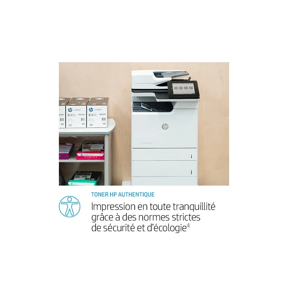 HP 656X Cyan LaserJet Toner Cartridge 22 Pages pour M653 séries CF461X