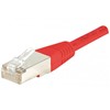 Cordon RJ45 catégorie 6a F/UTP 0.5 m (Rouge) LIN-0.5CAT6A