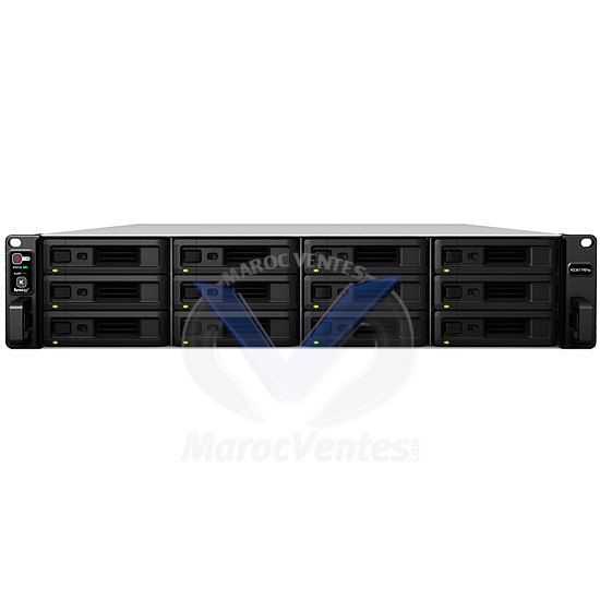 RACKSTATION Barebone Serveur NAS 12 Baies Rack 1U RS3617RPXS