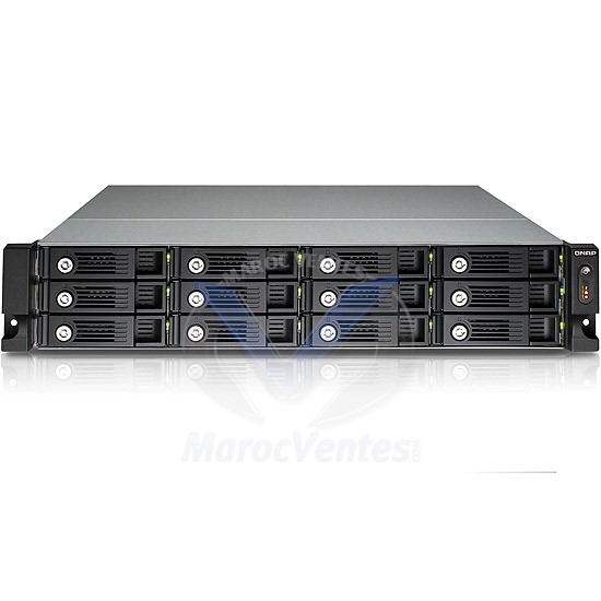 Serveur NAS Professionnel TS-1253U-RP 12 Baies (sans disque dur) 4 Go de RAM  Rack 3U TS-1253U