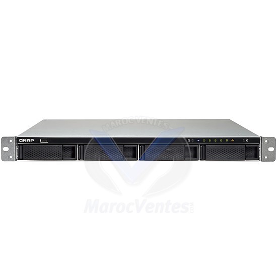 SERVEUR NAS RACK 4 BAIES 4GB RAM, 0TB DISKLESS TS-463XU-RP-4G