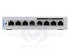 Switch réseau PoE 8 ports 10/100/1000 Mbps dont 4 PoE+ 48V administrable 60 Watts US-8