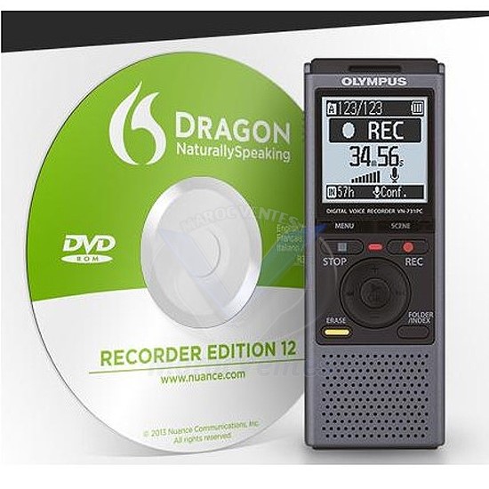 ENREGISTREUR VOCAL DICTAPHONE VN-731PC-DNS