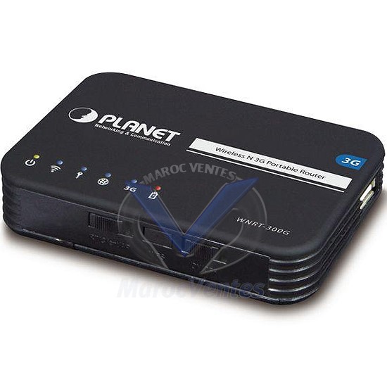 Routeur Portable 3G / Wifi 802.11n 3G haut débit WNRT-300G