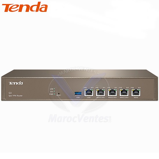 Routeur QoS VPN  4 Ports Multi-WAN G3